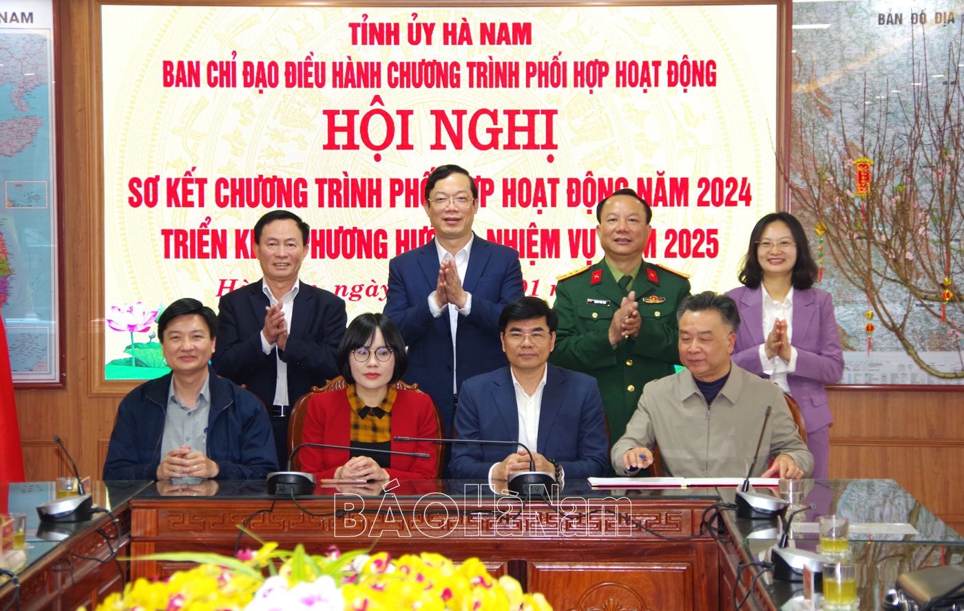 Ban chỉ đạo điều hành chương trình phối hợp hoạt động triển khai nhiệm vụ năm 2025