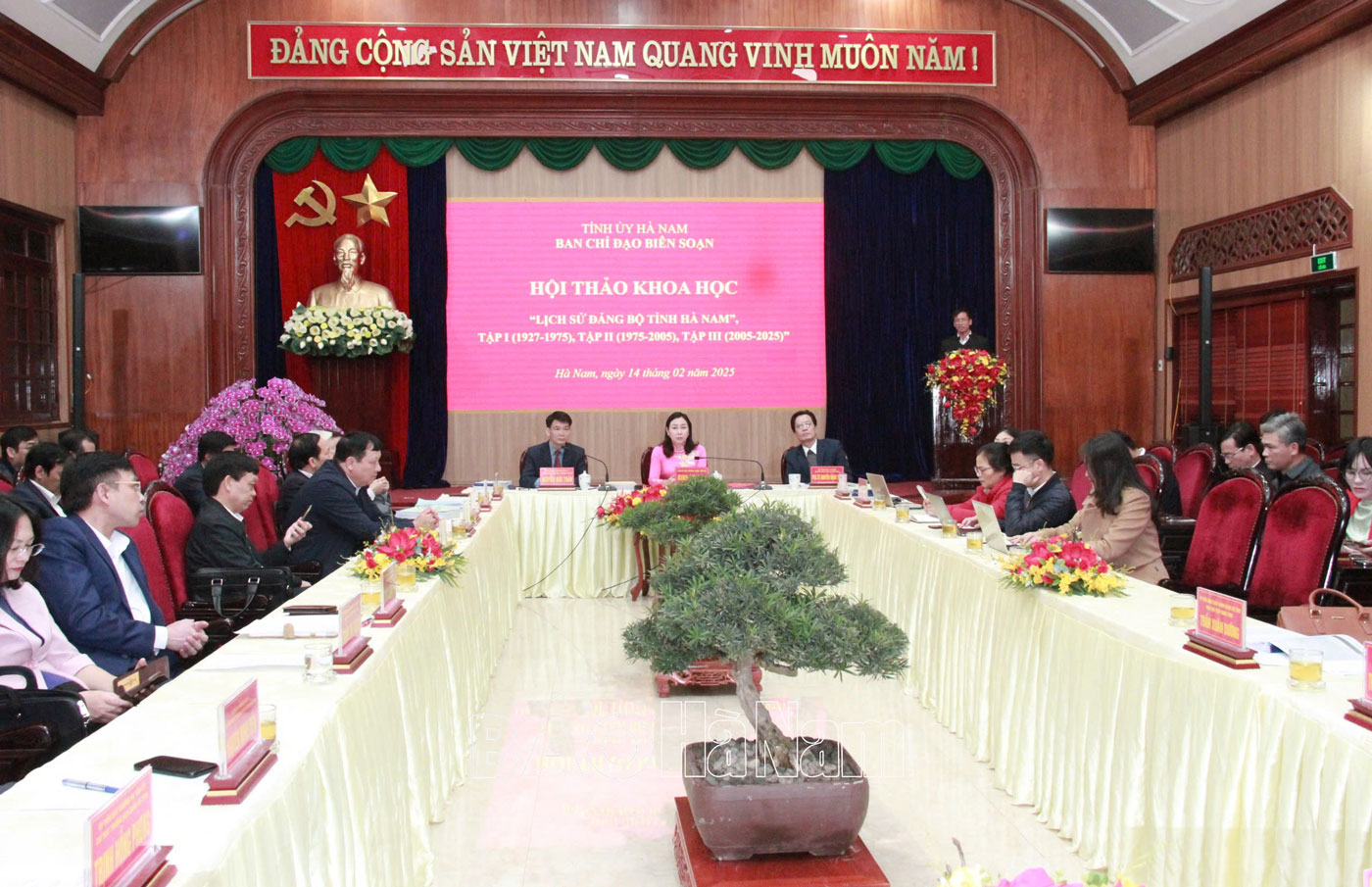 Hội thảo khoa học “Lịch sử Đảng bộ tỉnh Hà Nam” tập I, II, III giai đoạn 1927 - 2025