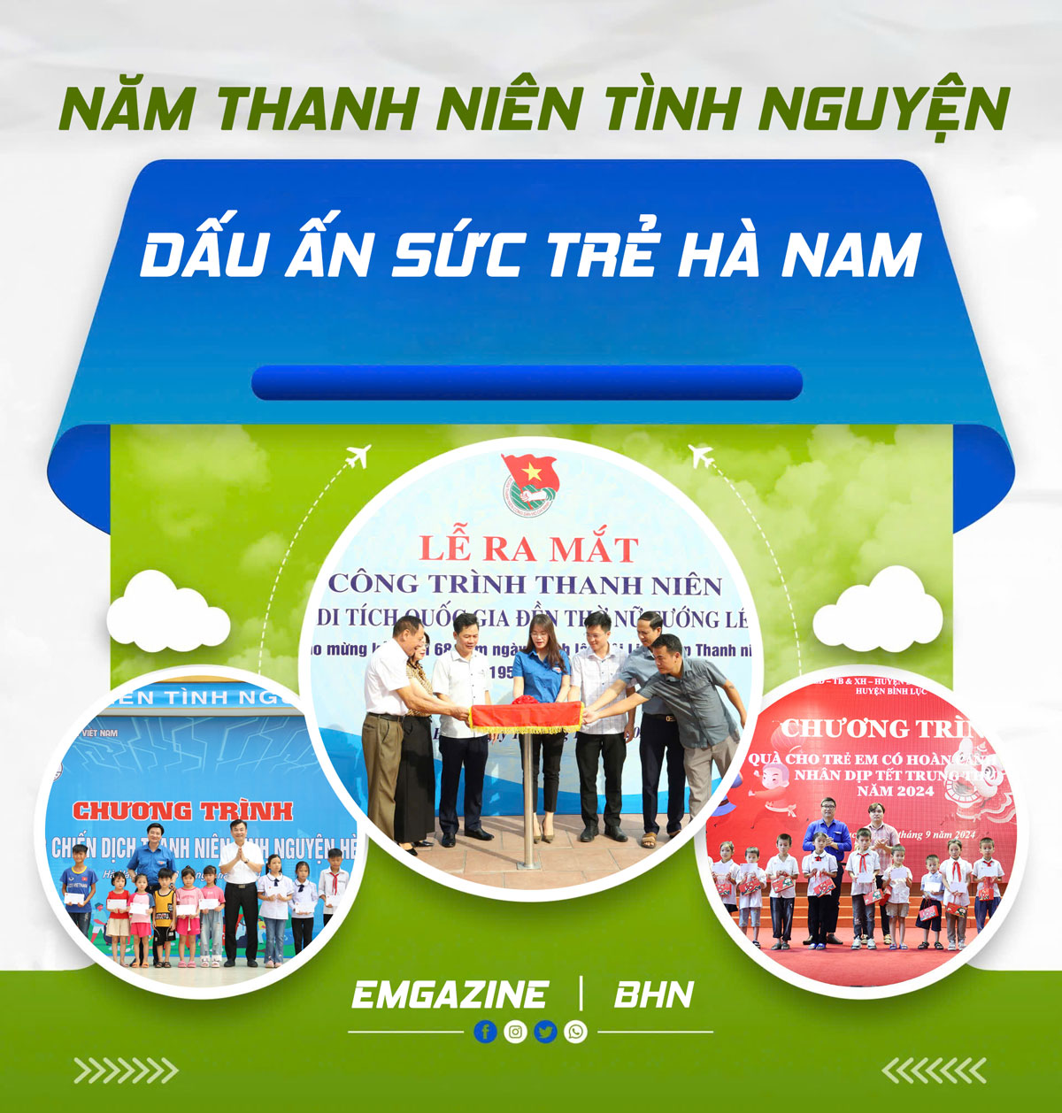 Năm Thanh niên tình nguyện - Dấu ấn sức trẻ Hà Nam