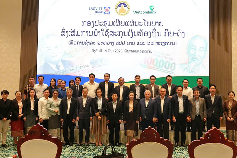 Thúc đẩy thanh toán bằng đồng nội tệ Lào-Việt Nam