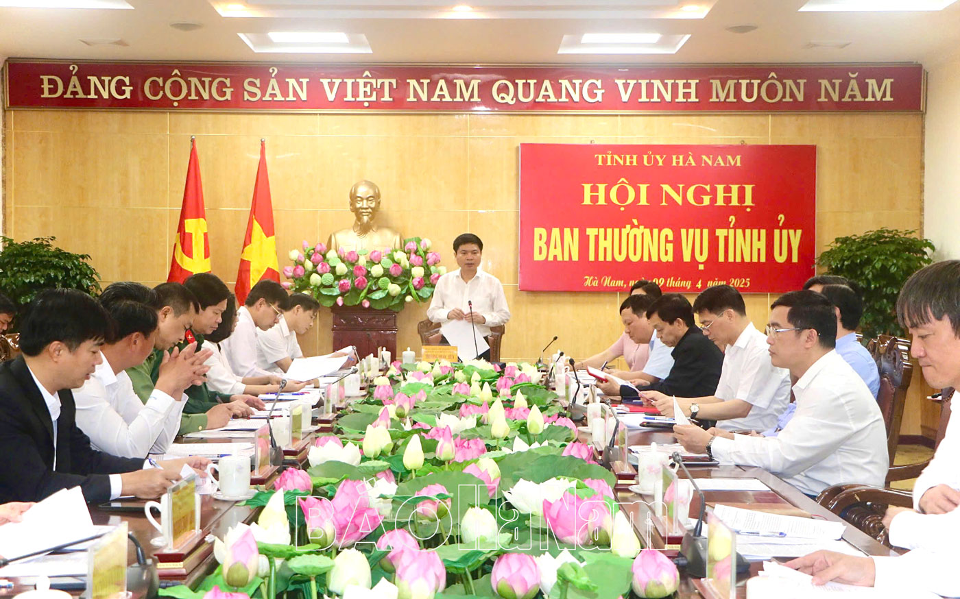 Ban Thường vụ Tỉnh ủy cho ý kiến, chủ trương các nội dung theo thẩm quyền