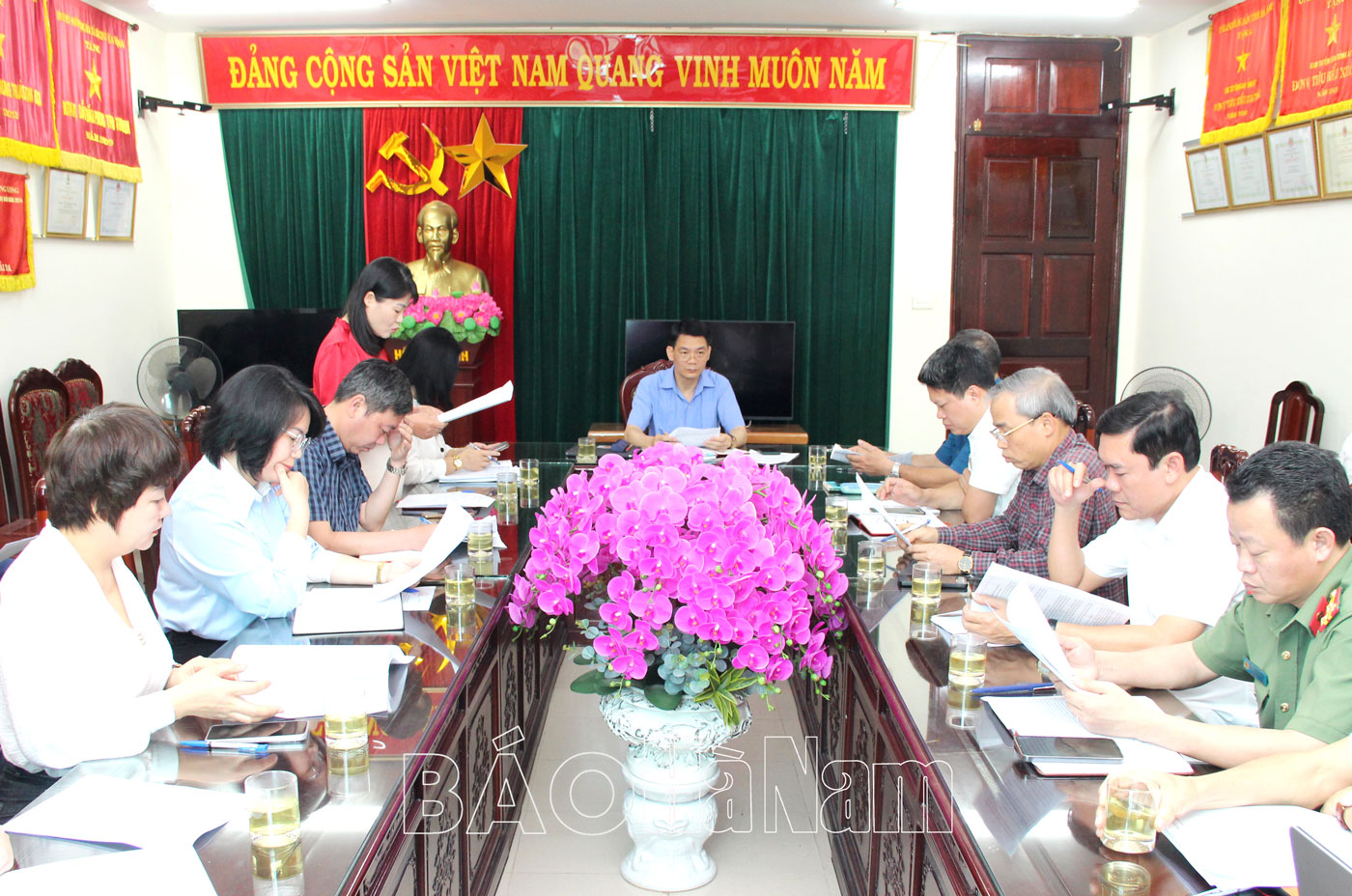 Giao ban khối Tư tưởng – Văn hóa quý I