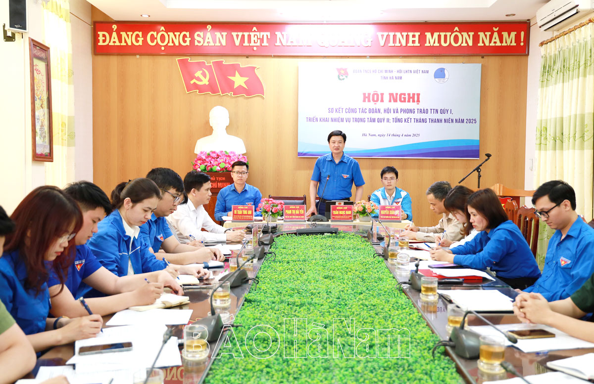 Sơ kết công tác đoàn, hội và phong trào thanh thiếu nhi quý I/2025