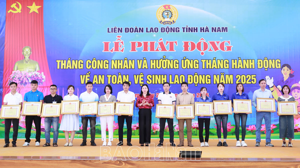 Liên đoàn Lao động tỉnh phát động Tháng Công nhân năm 2025