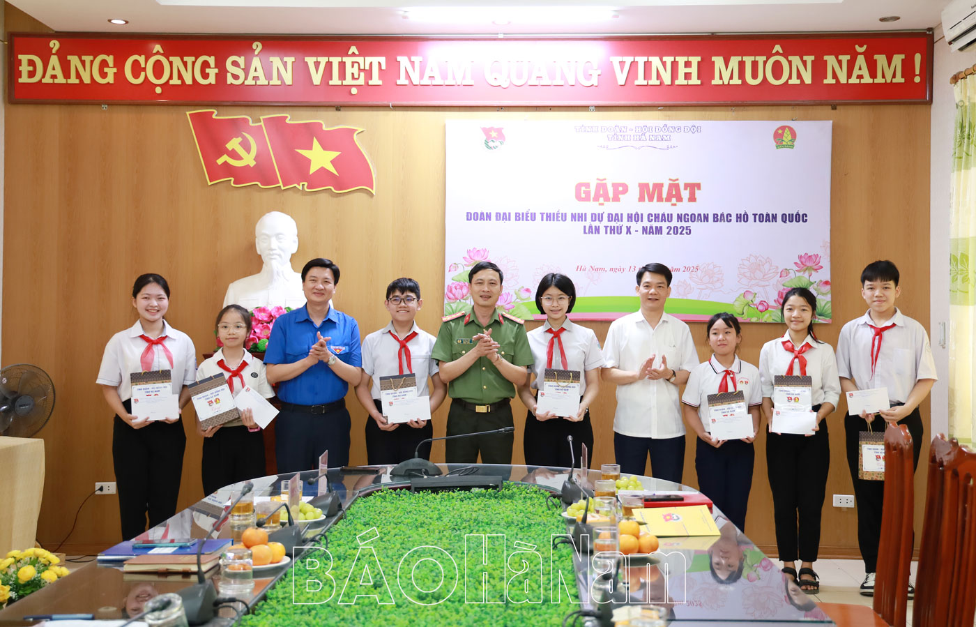 Gặp mặt đoàn đại biểu thiếu nhi dự Đại hội Cháu ngoan Bác Hồ toàn quốc lần thứ X - năm 2025