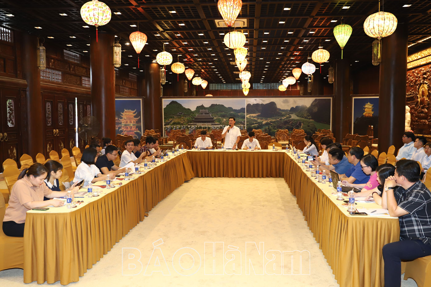 Hội nghị thông báo sự kiện cung rước, tôn trí xá lợi Đức Phật Thích Ca Mâu Ni tại chùa Tam Chúc