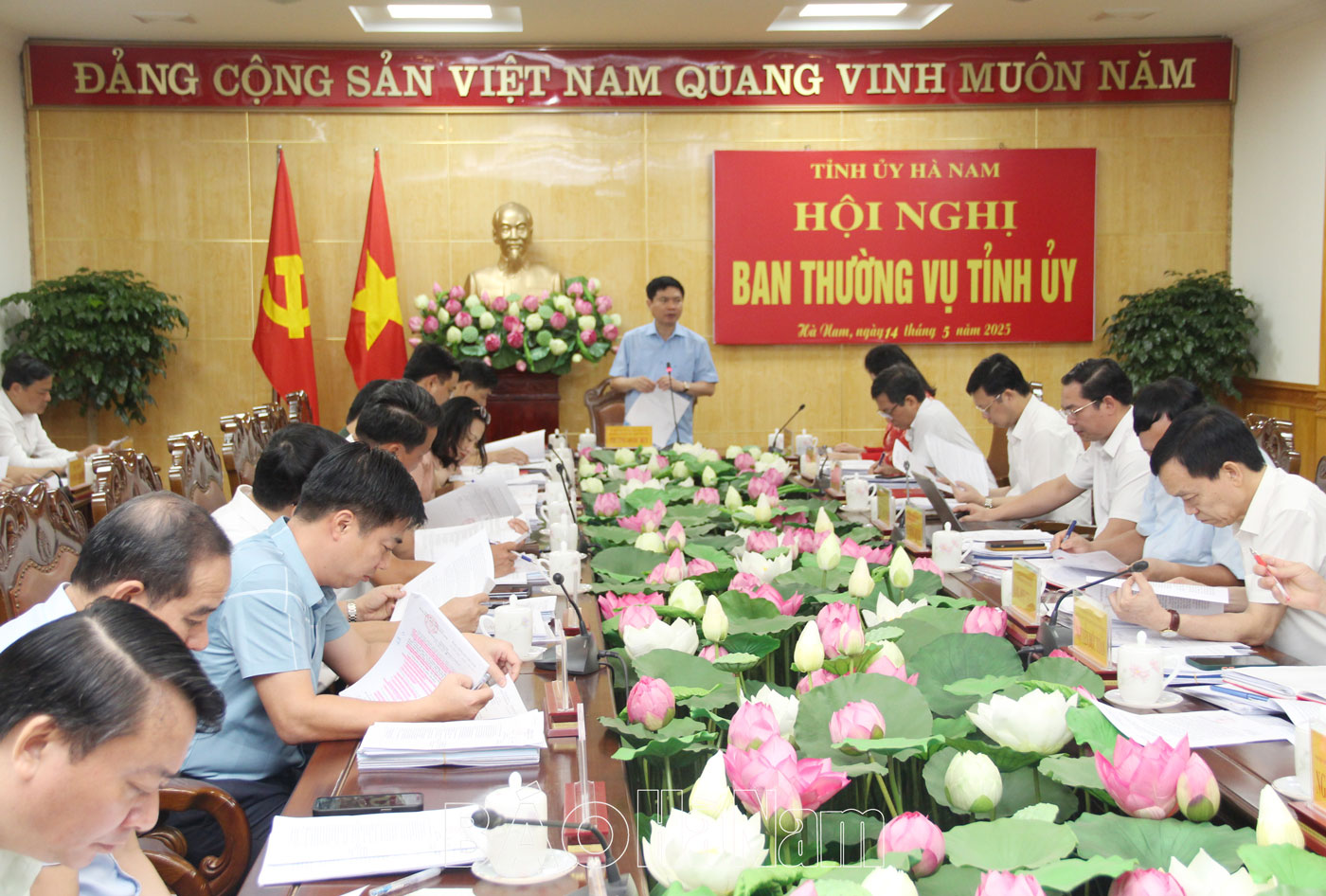 Ban Thường vụ Tỉnh ủy cho ý kiến, chủ trương các nội dung theo thẩm quyền