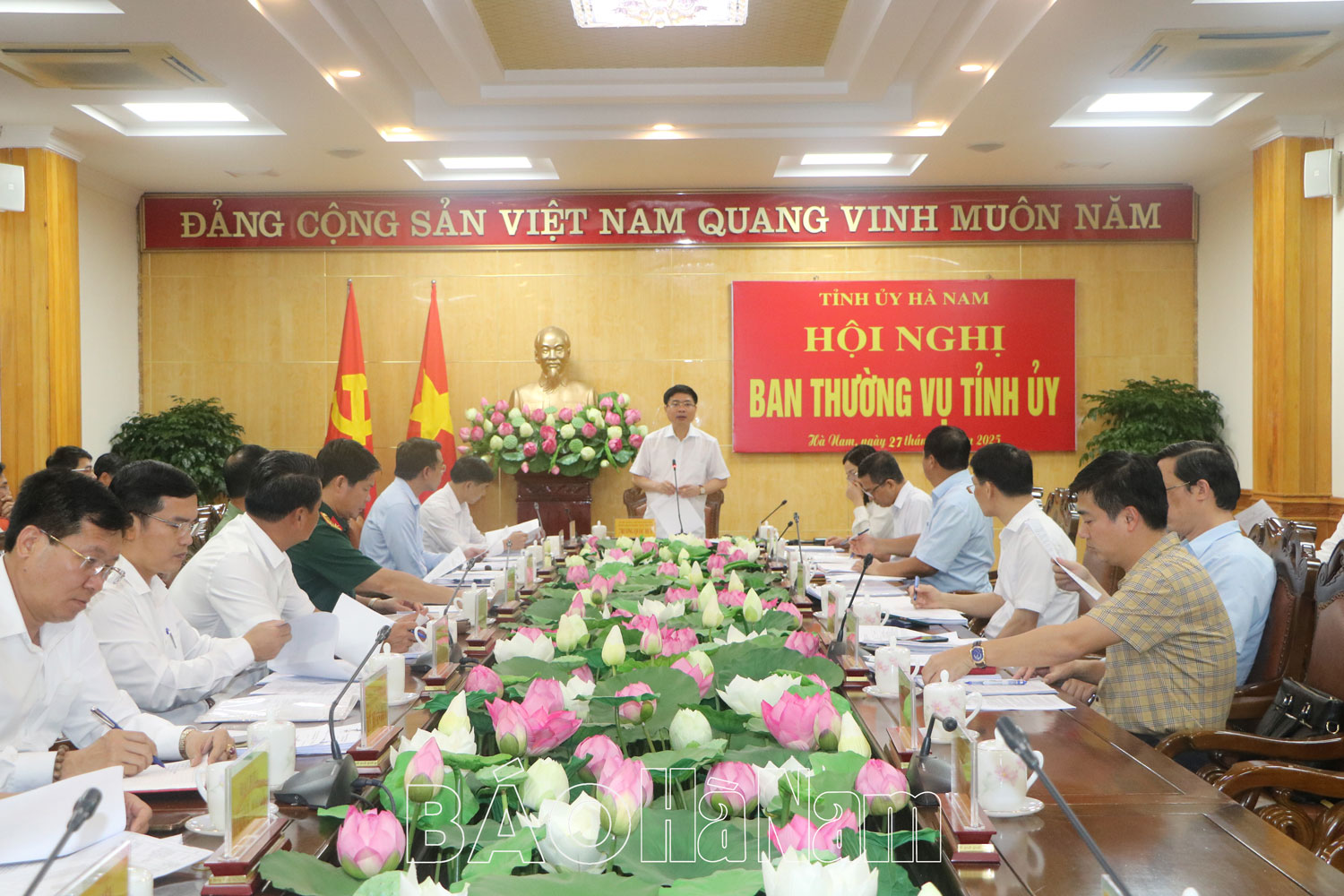 Ban Thường vụ Tỉnh ủy cho ý kiến, chủ trương các nội dung theo thẩm quyền