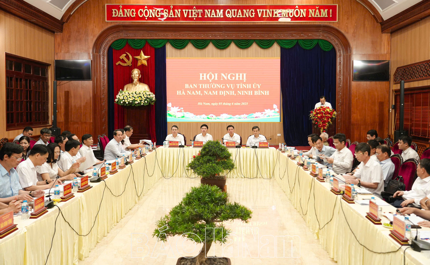 Hội nghị Ban Thường vụ Tỉnh ủy Hà Nam, Nam Định, Ninh Bình