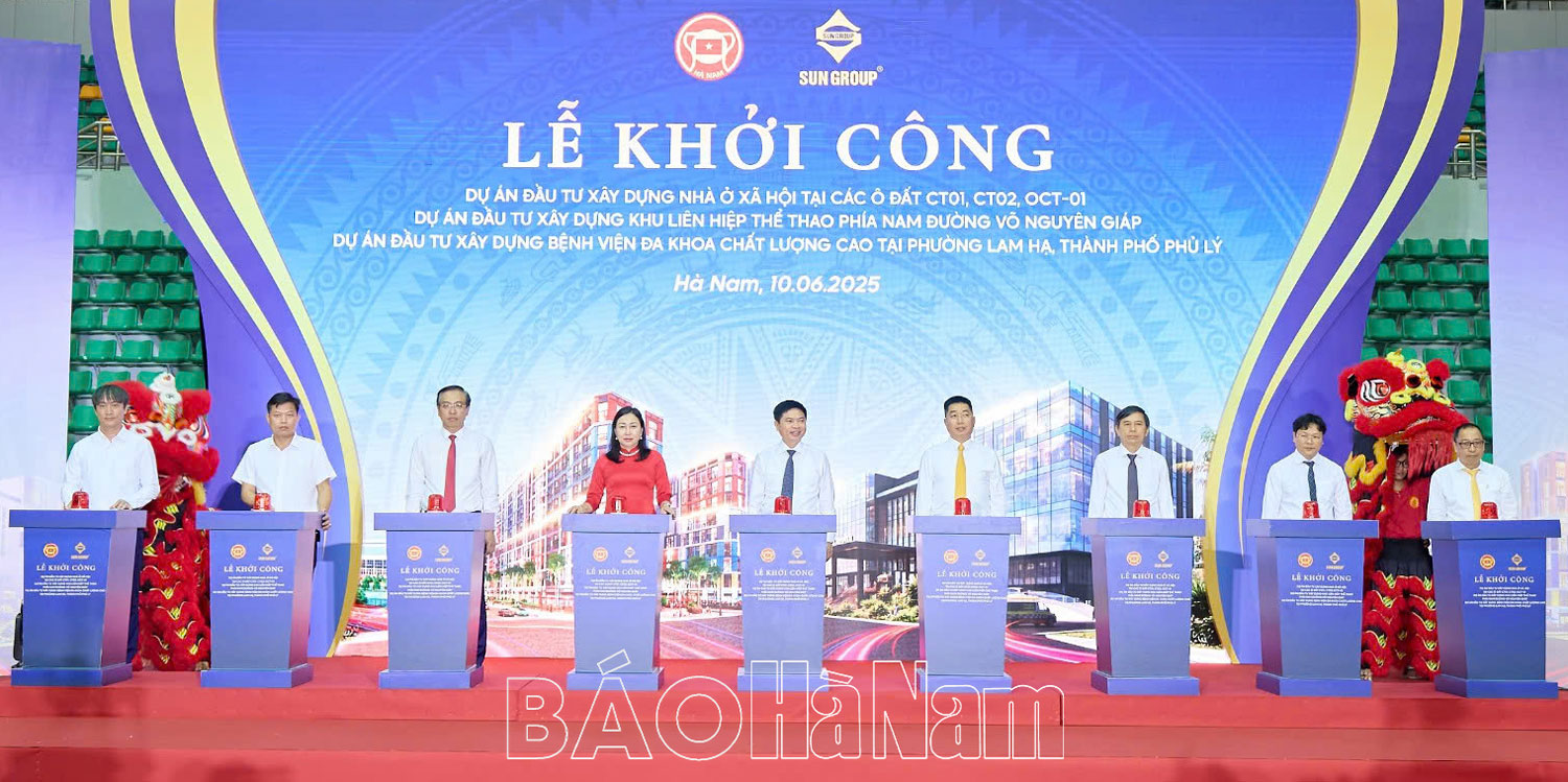 Tập đoàn Sun Group khởi công cụm 3 dự án có ý nghĩa an sinh xã hội