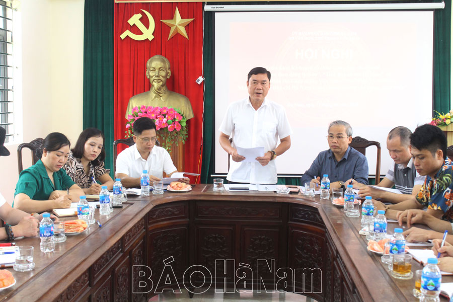 Triển khai Kế hoạch trưng bày chuyên đề “Hà Nam theo dòng lịch sử” – “Tinh hoa cổ vật Hà Nam” và "100 năm Báo chí Cách mạng Việt Nam"