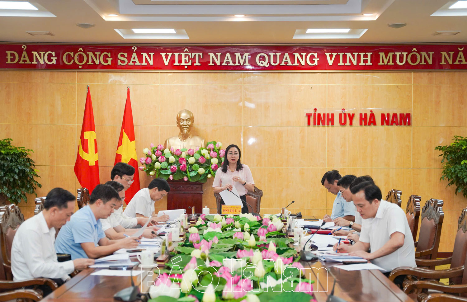 Hội nghị nghe báo cáo dự thảo Đề án hợp nhất cơ quan, đơn vị khối Đảng