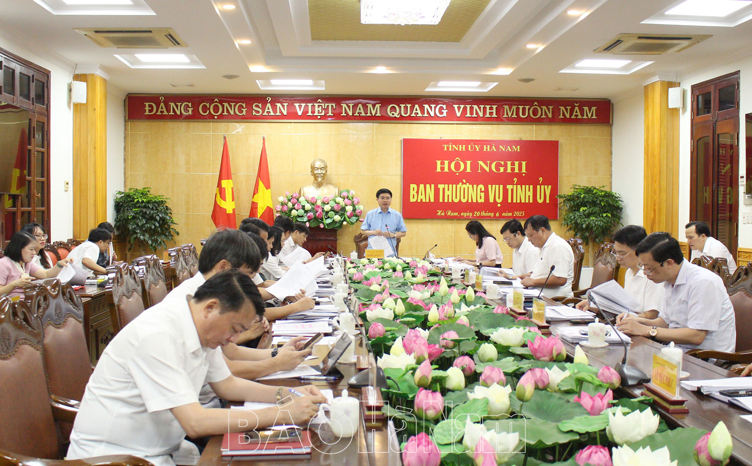 Ban Thường vụ Tỉnh ủy cho ý kiến, chủ trương các nội dung theo thẩm quyền