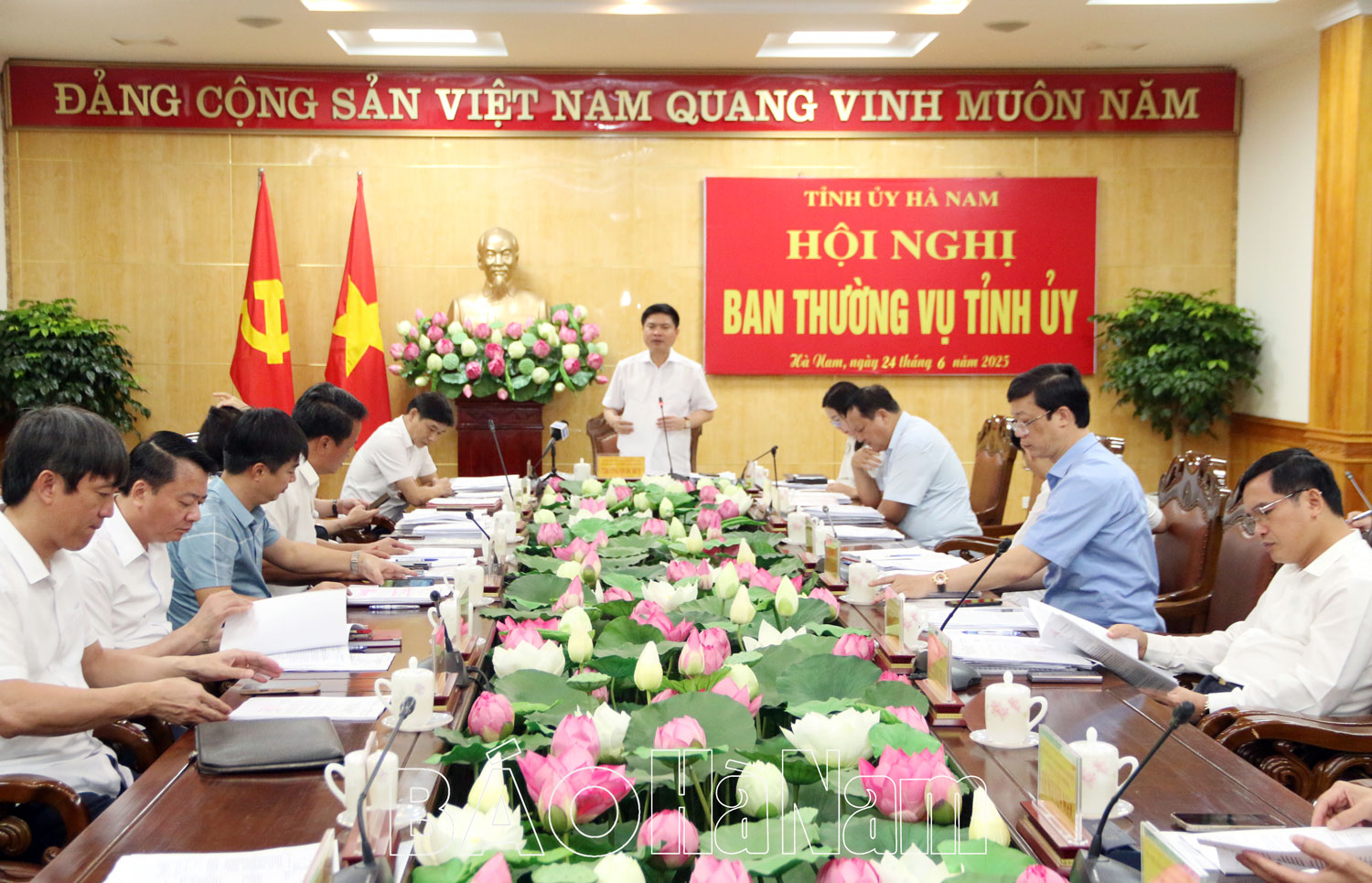 Ban Thường vụ Tỉnh ủy cho ý kiến, chủ trương các nội dung kinh tế - xã hội theo thẩm quyền