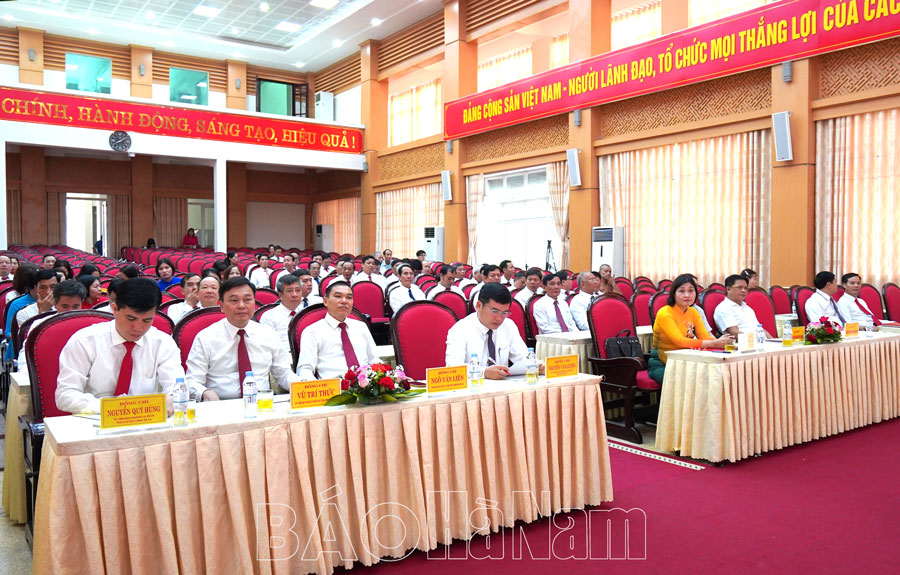 Thị ủy Duy Tiên sơ kết công tác 6 tháng đầu năm 2025 và tổng kết nhiệm kỳ 2020-2025