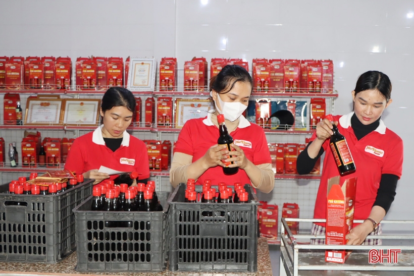 Hà Tĩnh: Đưa sản phẩm OCOP vào sản xuất phục vụ thị trường Tết