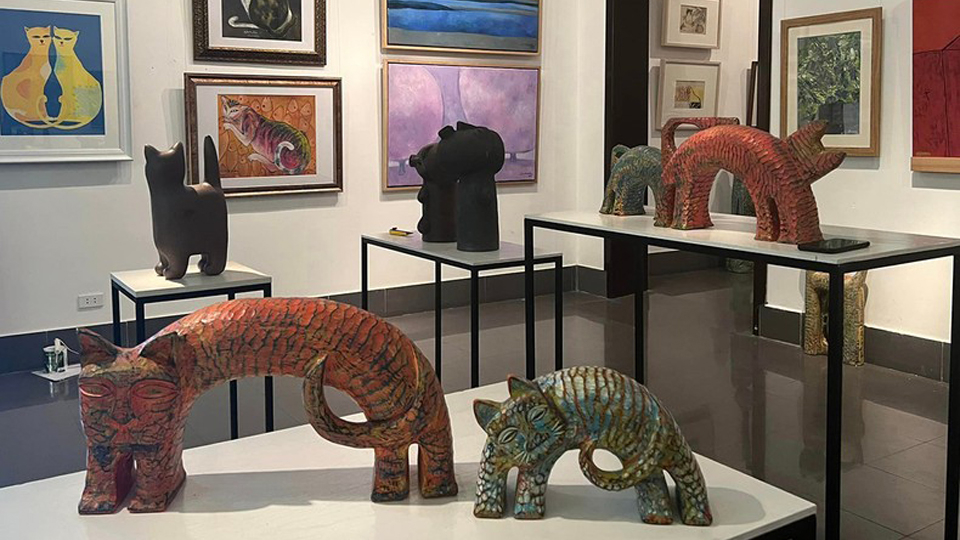 Triển lãm “Mèo du Xuân” hội tụ 28 họa sĩ, văn nghệ sĩ