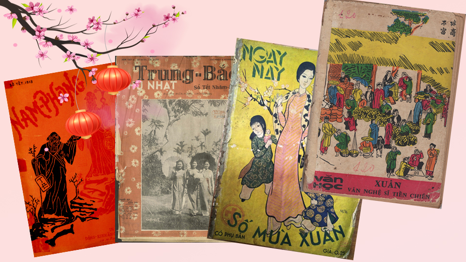 Xuân trên những trang báo Tết xưa