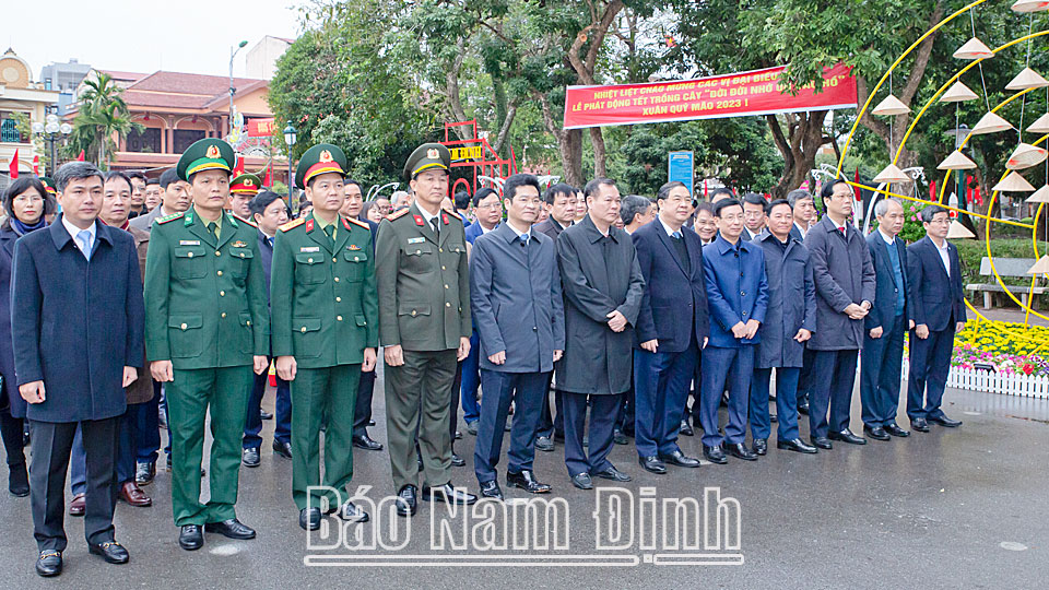 Lễ phát động "Tết trồng cây đời đời nhớ ơn Bác Hồ”