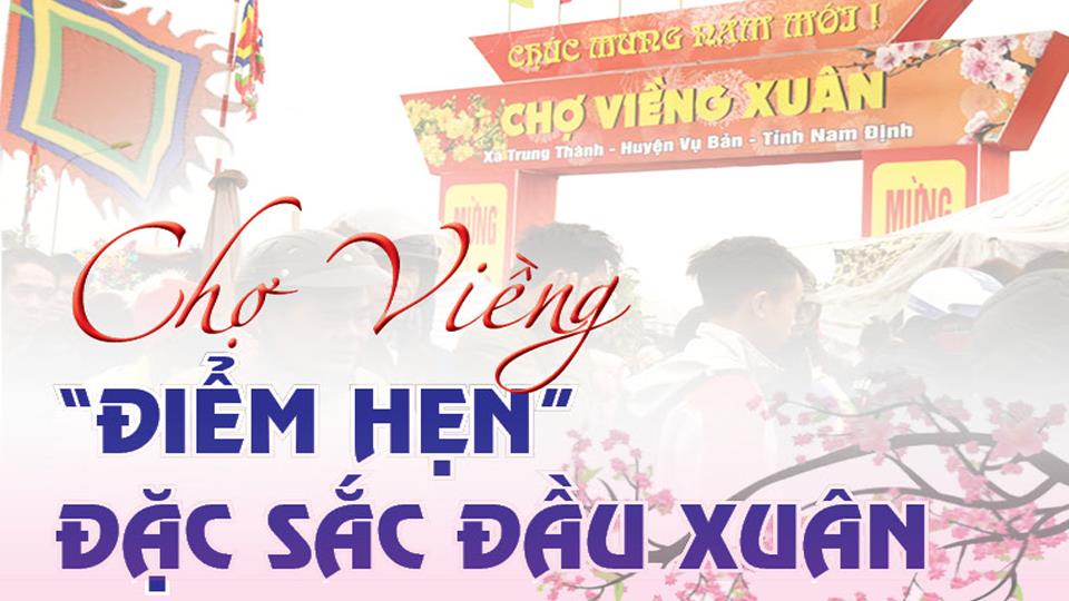 Chợ Viềng - “Điểm hẹn” đặc sắc đầu Xuân