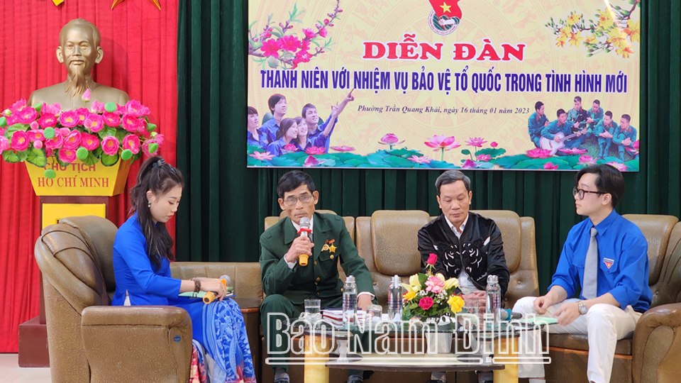 Diễn đàn “Thanh niên với nhiệm vụ bảo vệ Tổ quốctrong tình hình mới”