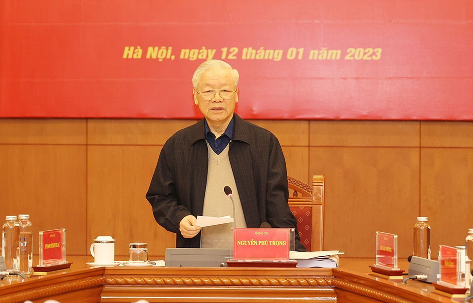 Phiên họp thứ 23 của Ban Chỉ đạo Trung ương về phòng, chống tham nhũng, tiêu cực