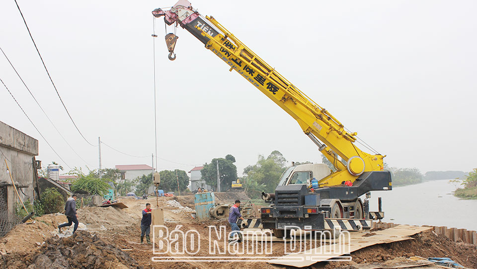 Vụ Bản tập trung nguồn lực triển khai các dự án, công trình trọng điểm