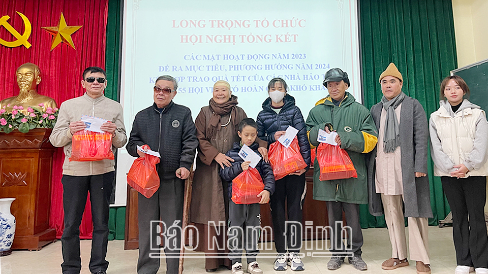 Hội Người mù huyện Nam Trực đẩy mạnh chăm lo đời sống hội viên