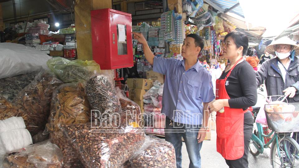 Chủ động phòng cháy, chữa cháy tại các chợ dân sinh