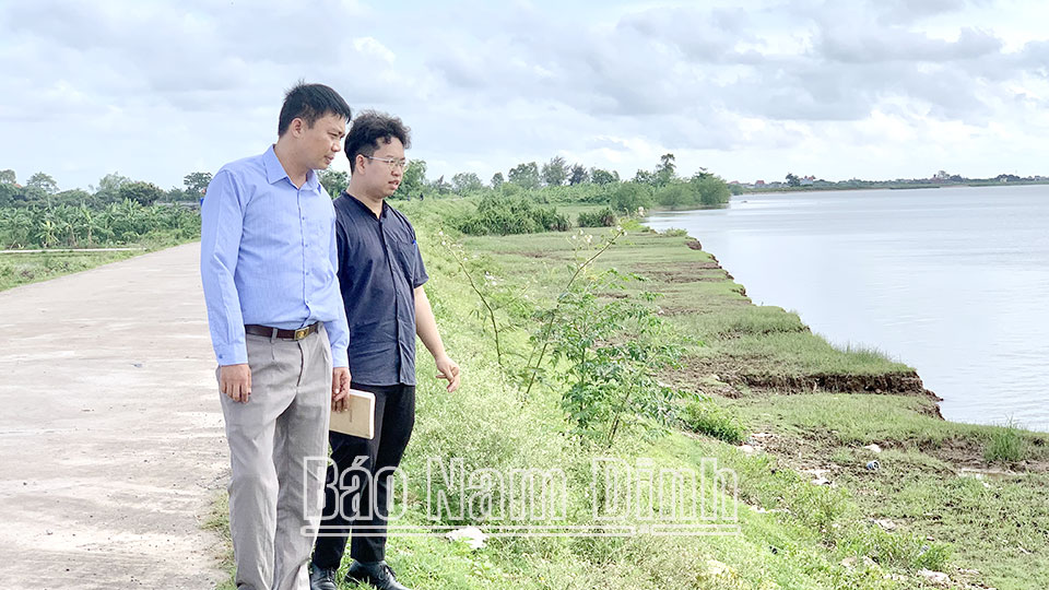 Chú trọng nâng cấpcác công trình thuỷ lợi, đê điều