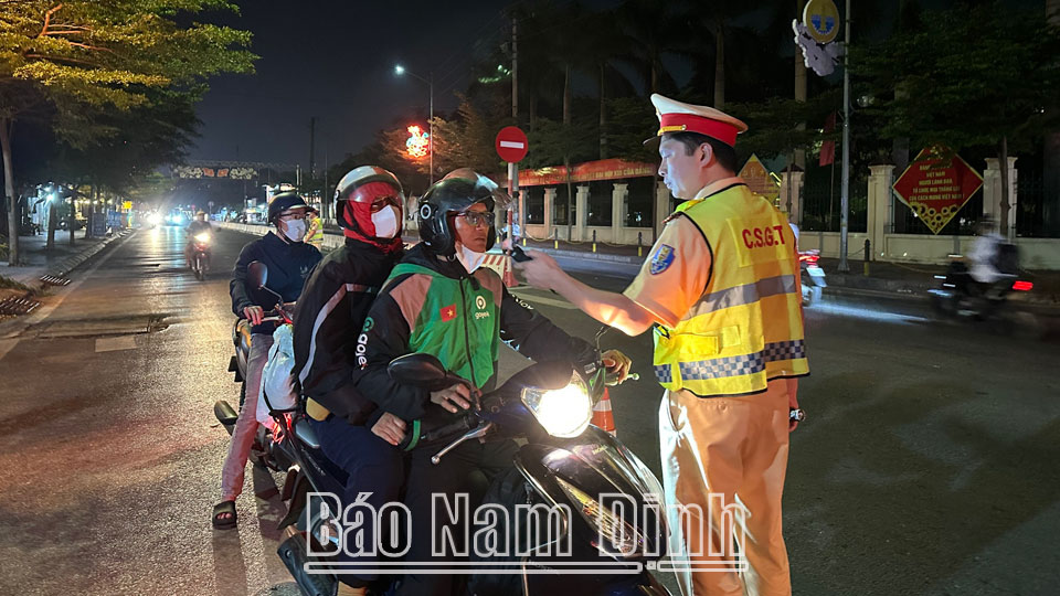 Siết chặt xử lý vi phạmnồng độ cồn