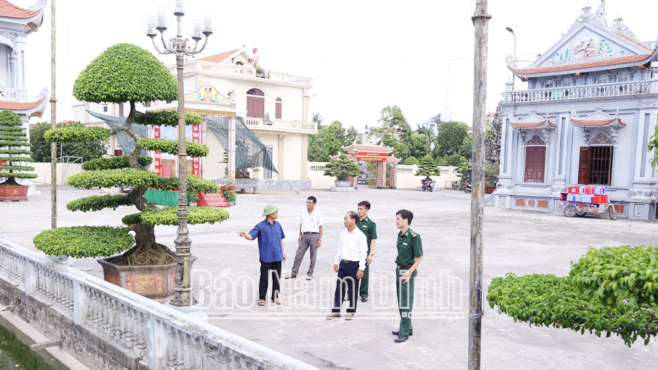 Đồn Biên phòng Văn Lýđẩy mạnh công tác vận động quần chúng