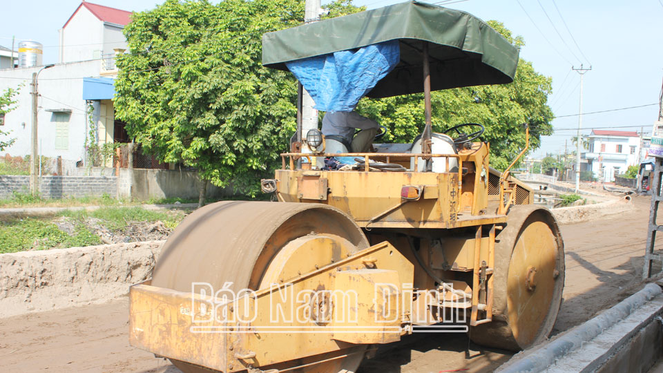 Nam Trực tập trung nguồn lực cho đầu tư phát triển