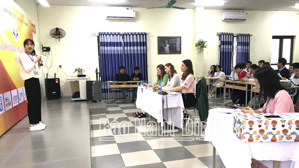 Dấu ấn từ Hội thi Hùng biện tiếng Anh cấp tỉnh năm học 2023-2024