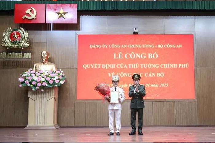 Thiếu tướng Đặng Hồng Đức được bổ nhiệm giữ chức Thứ trưởng Bộ Công an
