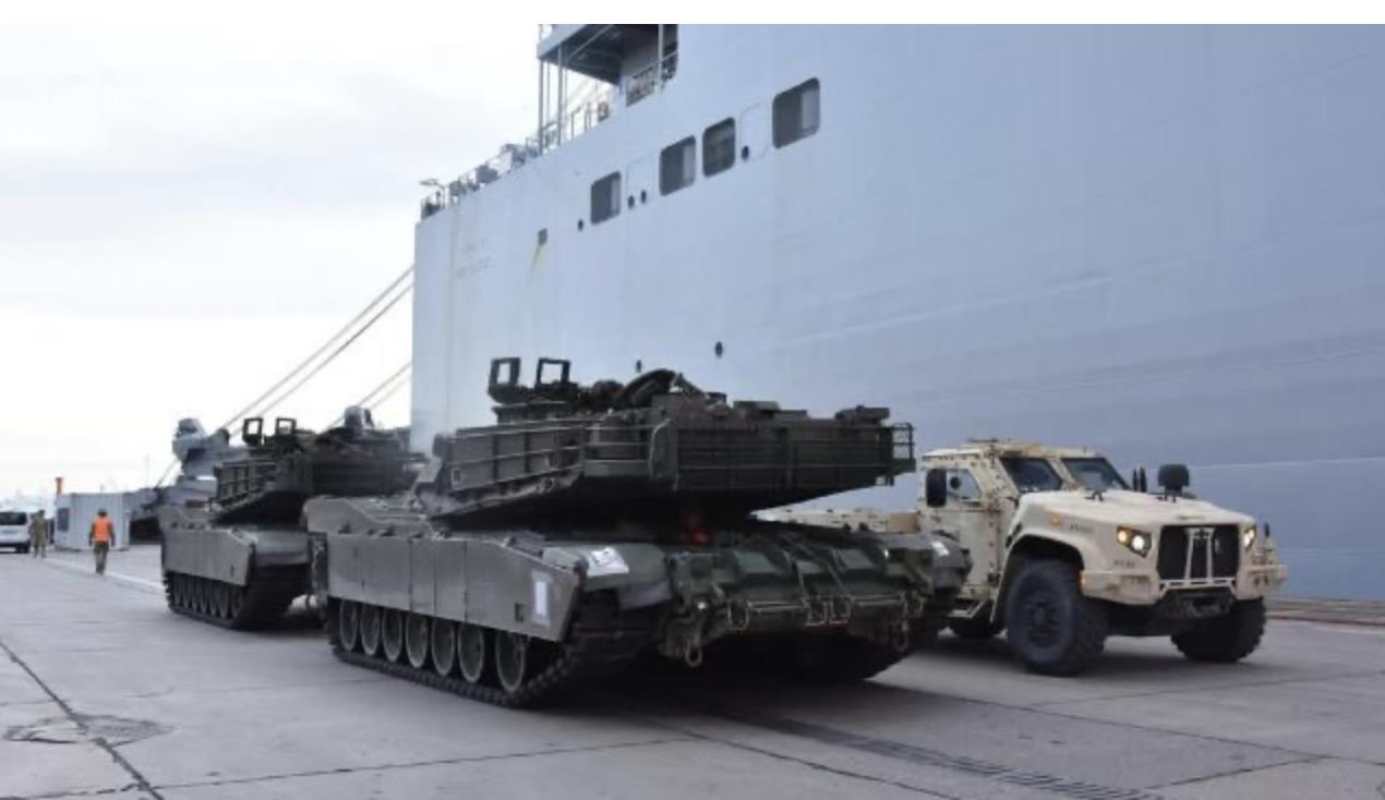 Chuyển động quân sự lớn của Mỹ tại nước NATO là láng giềng của Nga và Ukraine