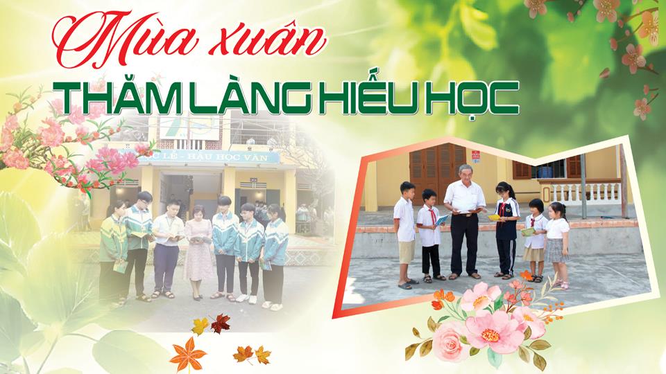 Mùa xuân thăm làng hiếu học