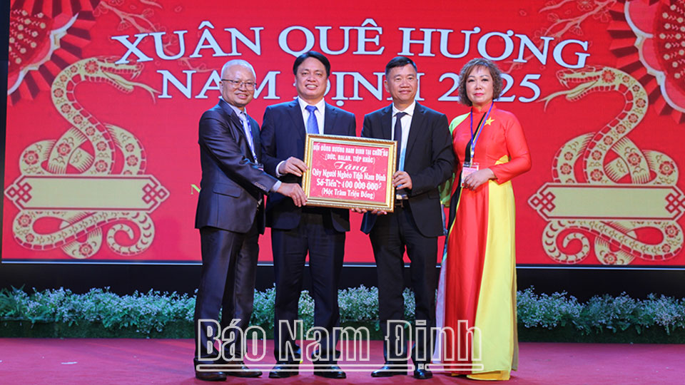 Gặp mặt kiều bào quê hương Nam Định nhân dịp Xuân Ất Tỵ - 2025