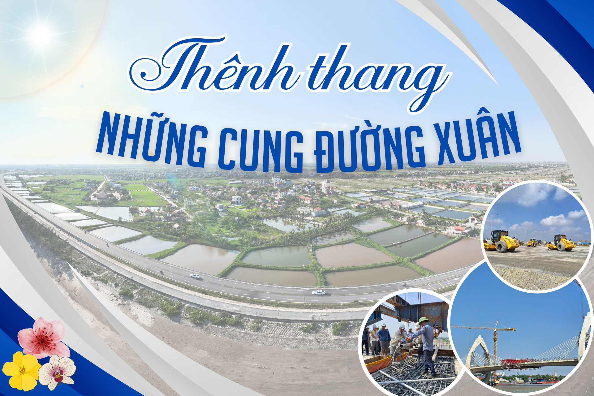 Thênh thang những cung đường xuân