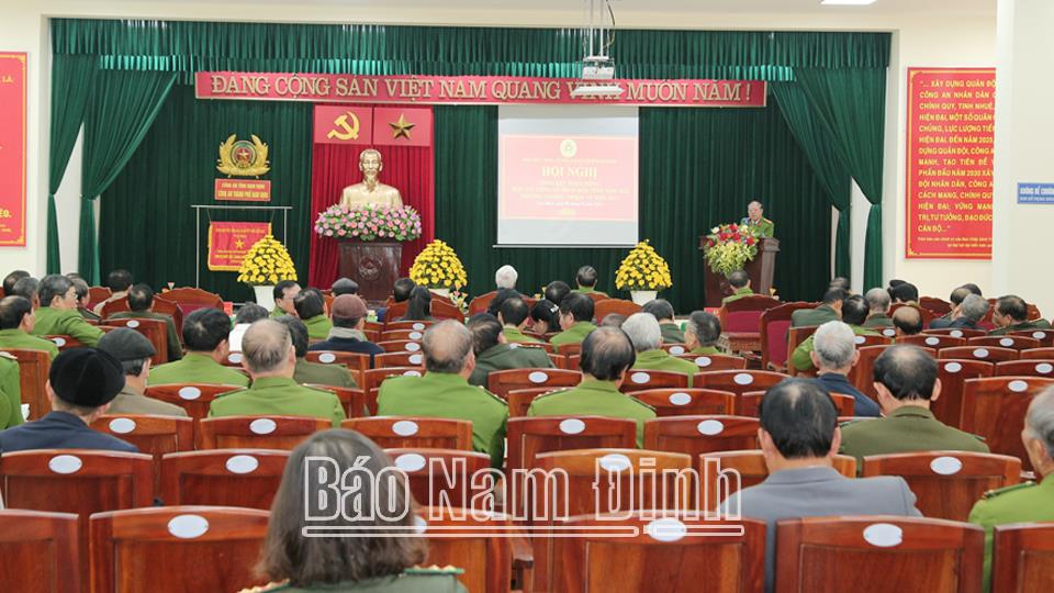 Hội Cựu Công an nhân dân tỉnh triển khai nhiệm vụ công tác năm 2025