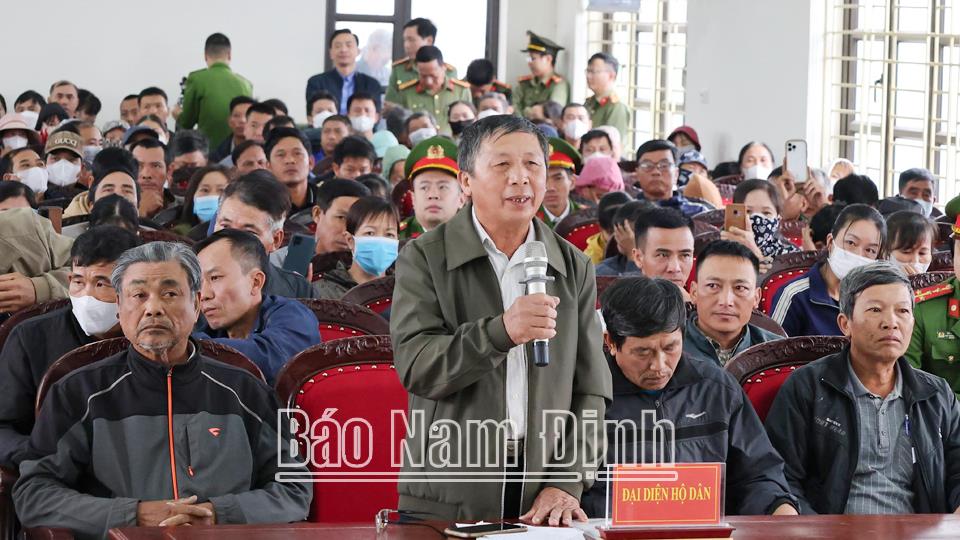 Nghĩa Hưng nâng cao hiệu quảcông tác dân vận