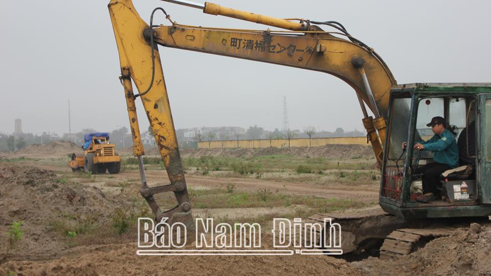 Nghĩa Hưng đẩy nhanh tiến độ triển khai, thi công các dự án trọng điểm