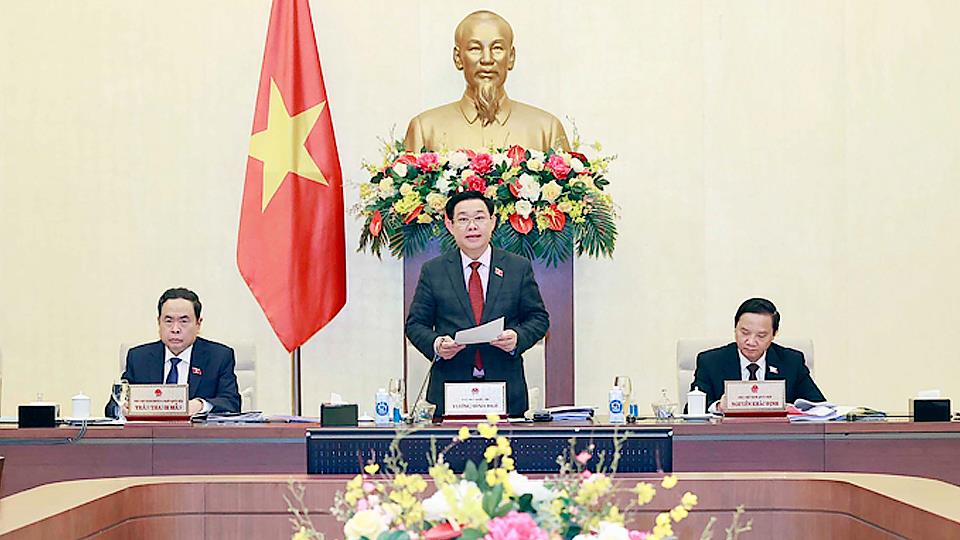 Phiên họp thứ 20 của Ủy ban Thường vụ Quốc hội