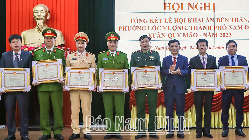 Tổng kết đánh giá công tác tổ chức lễ hội Khai ấn Đền Trần Xuân Quý Mão 2023