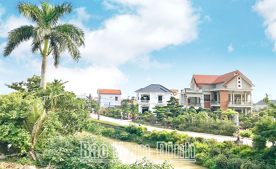 Xây dựng văn hóa nông thôn mới nâng cao ở Nam Trực