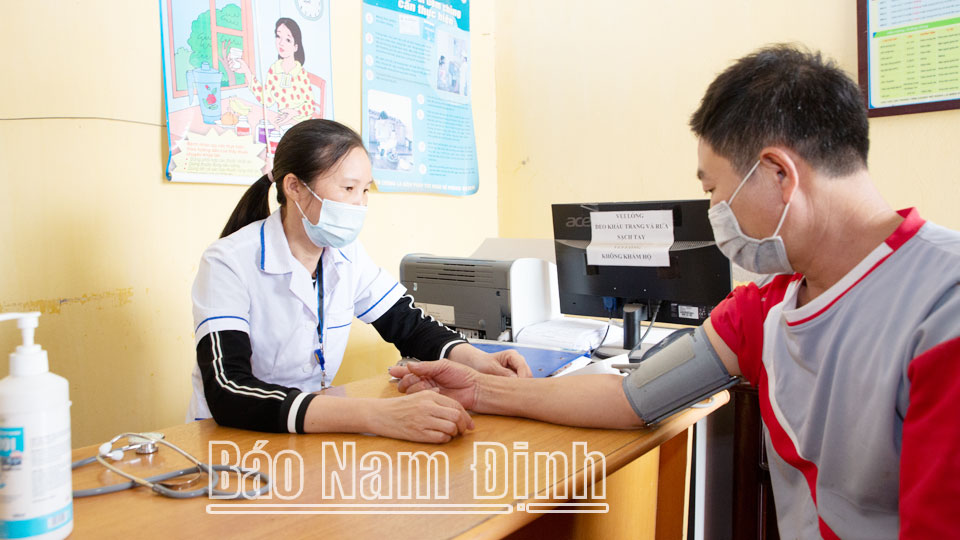 Mỹ Lộc phát triển đối tượng tham gia bảo hiểm y tế