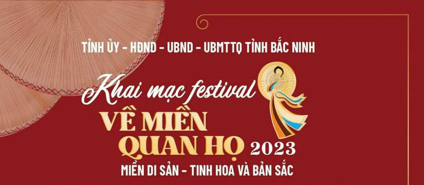Khai mạc festival Về miền quan họ 2023