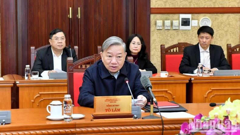 Ban Bí thư họp đánh giá tình hình tổ chức Tết Ất Tỵ năm 2025