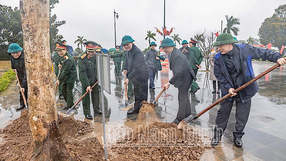 Phát động trồng cây đầu Xuân Ất Tỵ năm 2025