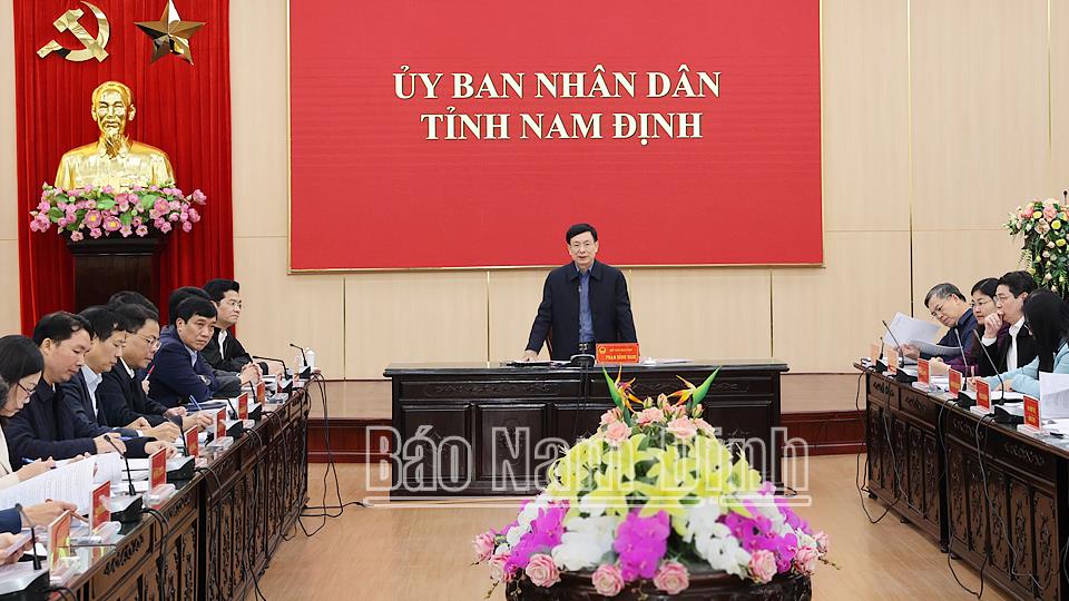 UBND tỉnh thống nhất các nội dung về đổi mới quản lý, tinh gọn bộ máy, nâng cao hiệu quả hoạt động